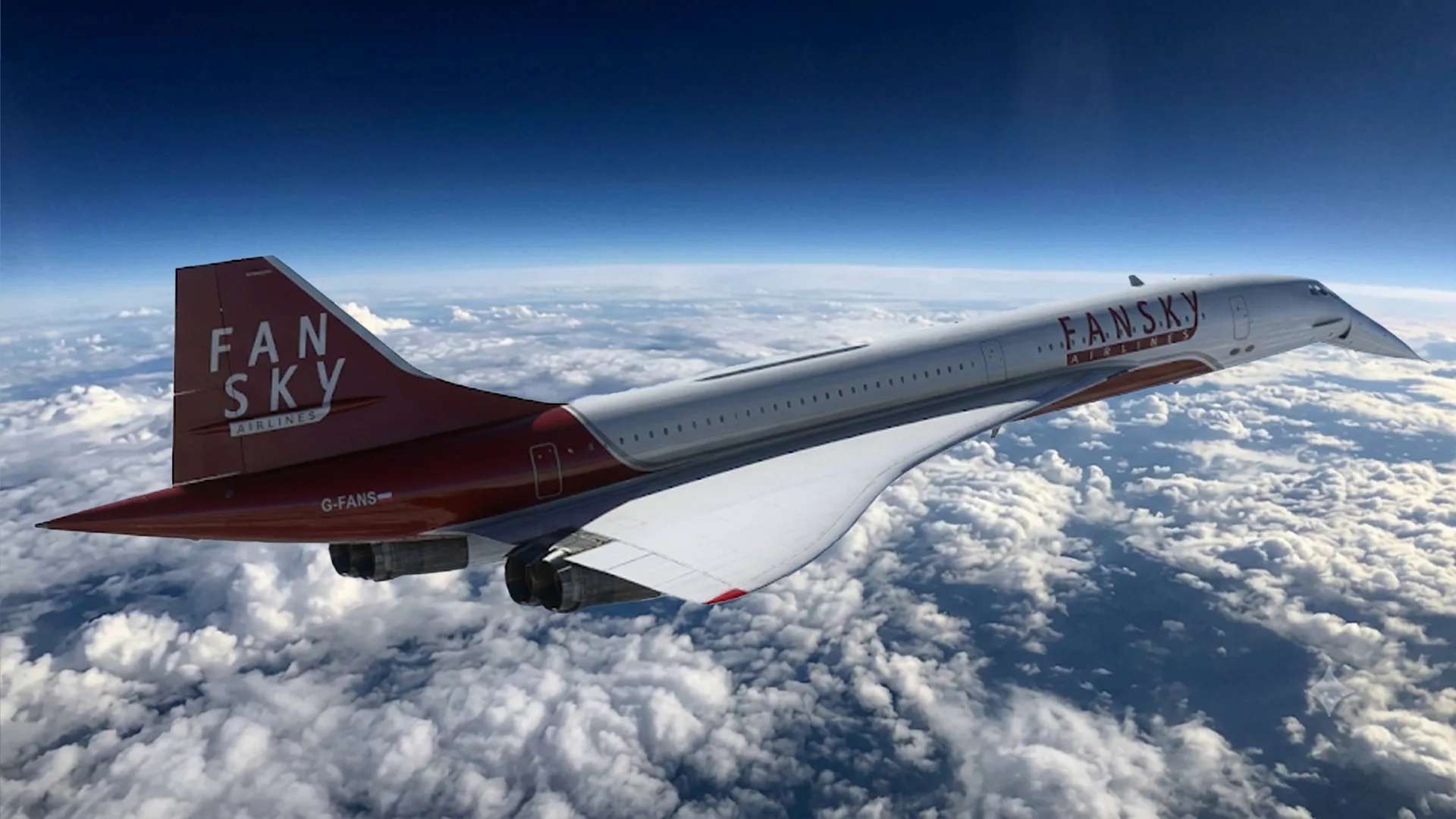 Concorde Supersonic Jet